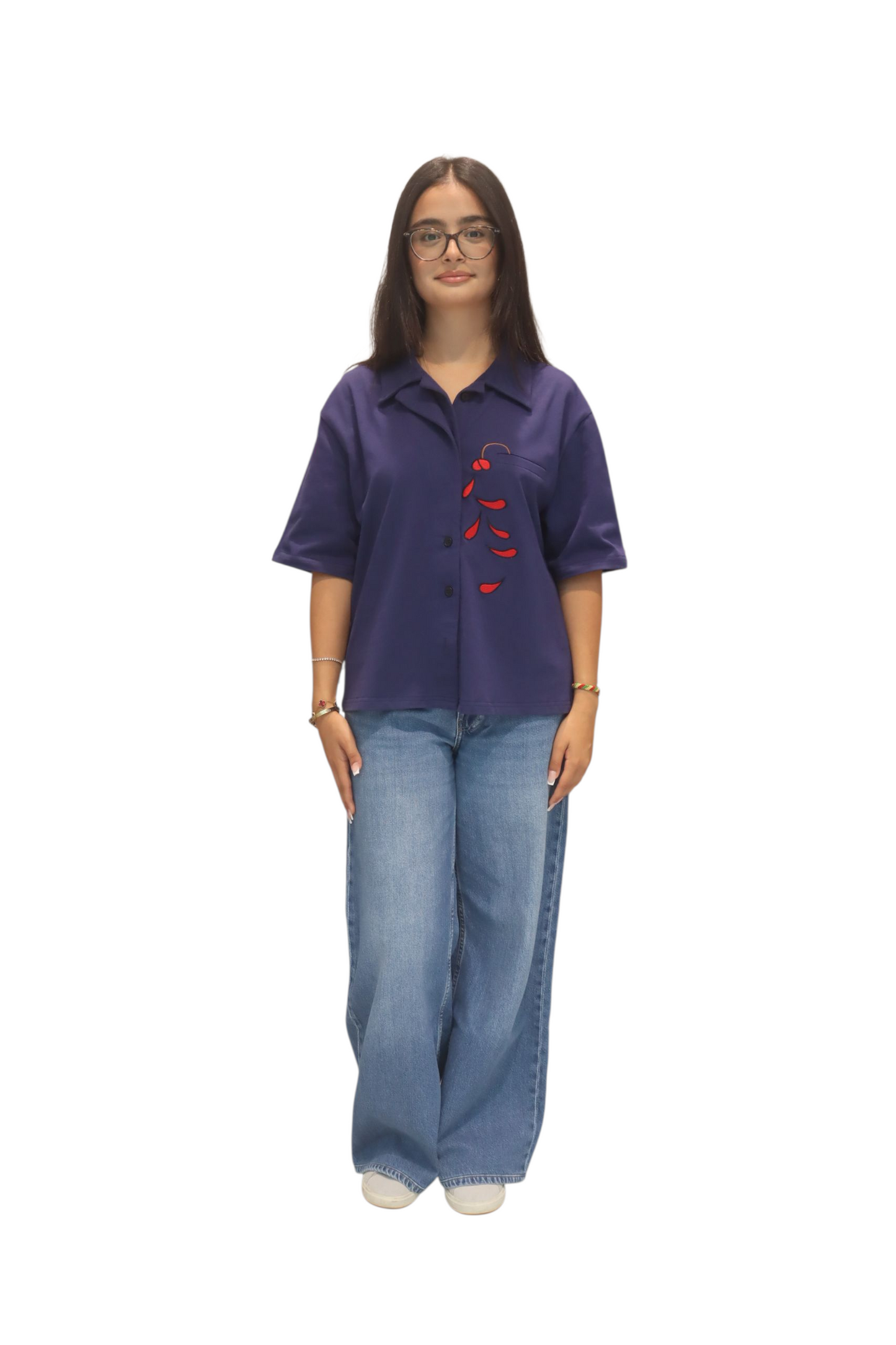 ROSE SHIRT BLUE