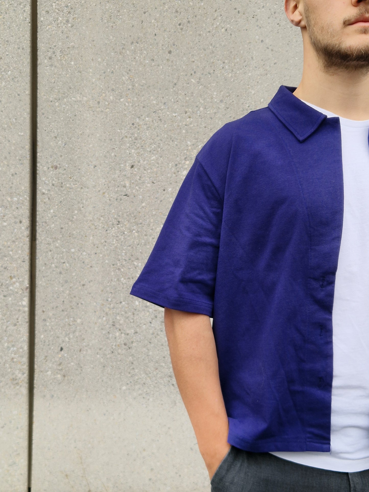 Blue Button Up Shirt