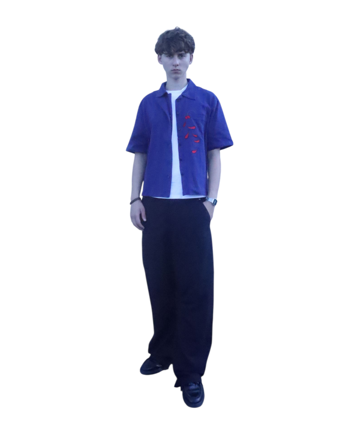 ROSE SHIRT BLUE