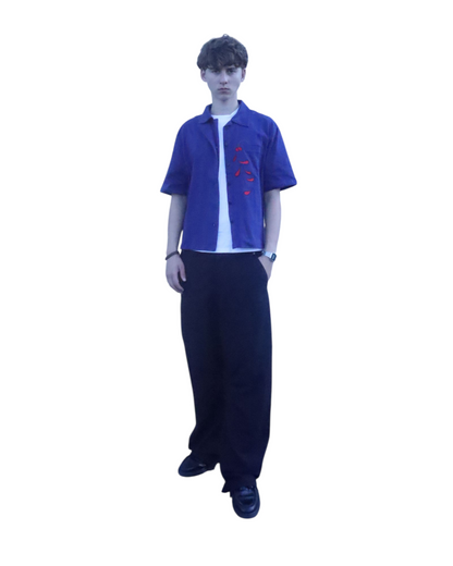 ROSE SHIRT BLUE